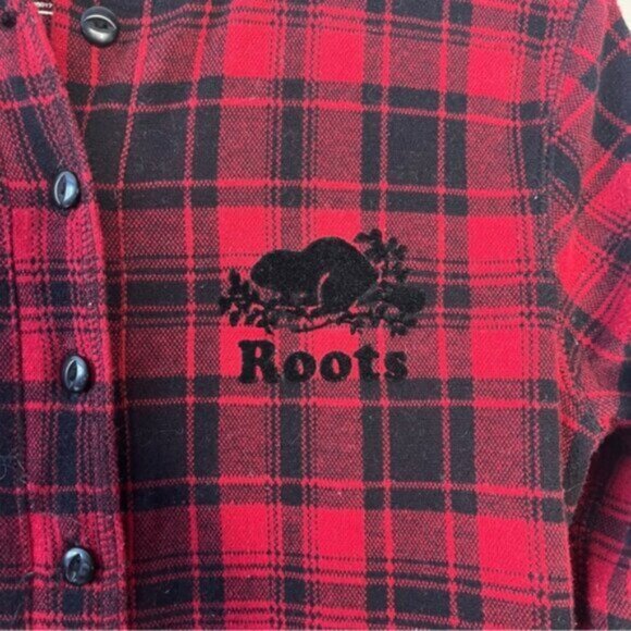 Roots Thermal Waffle Onesie Buffalo Plaid - Picture 6 of 10